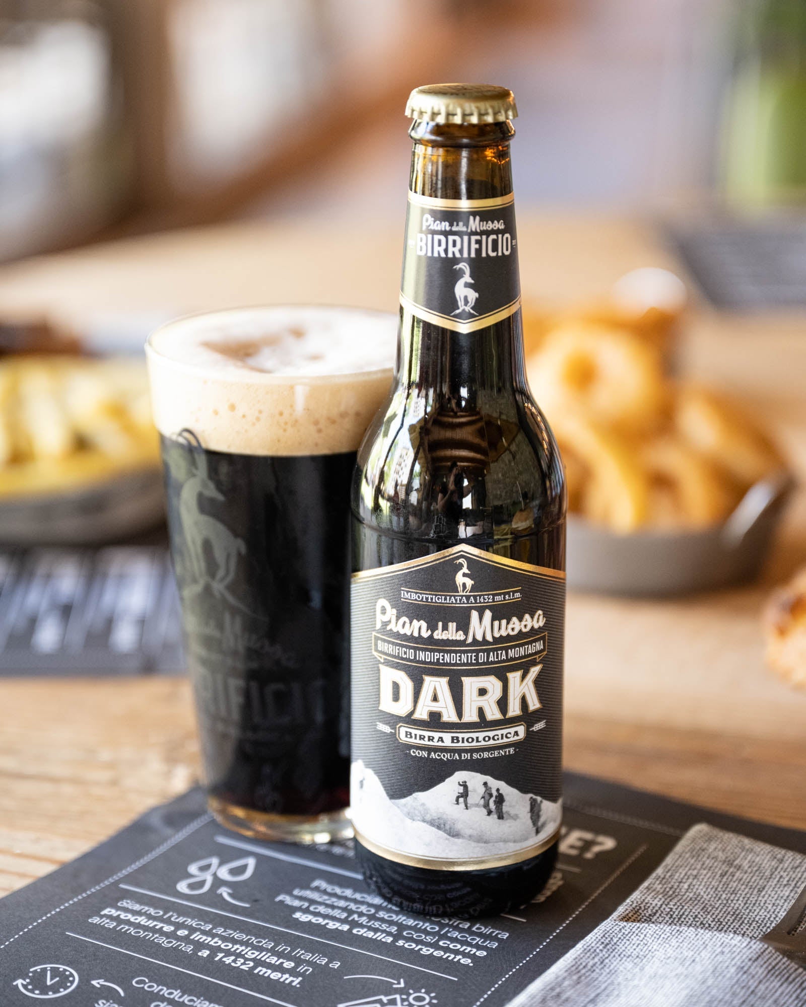 Novità 2025: arriva la Dark, la nuova birra firmata Pian della Mussa