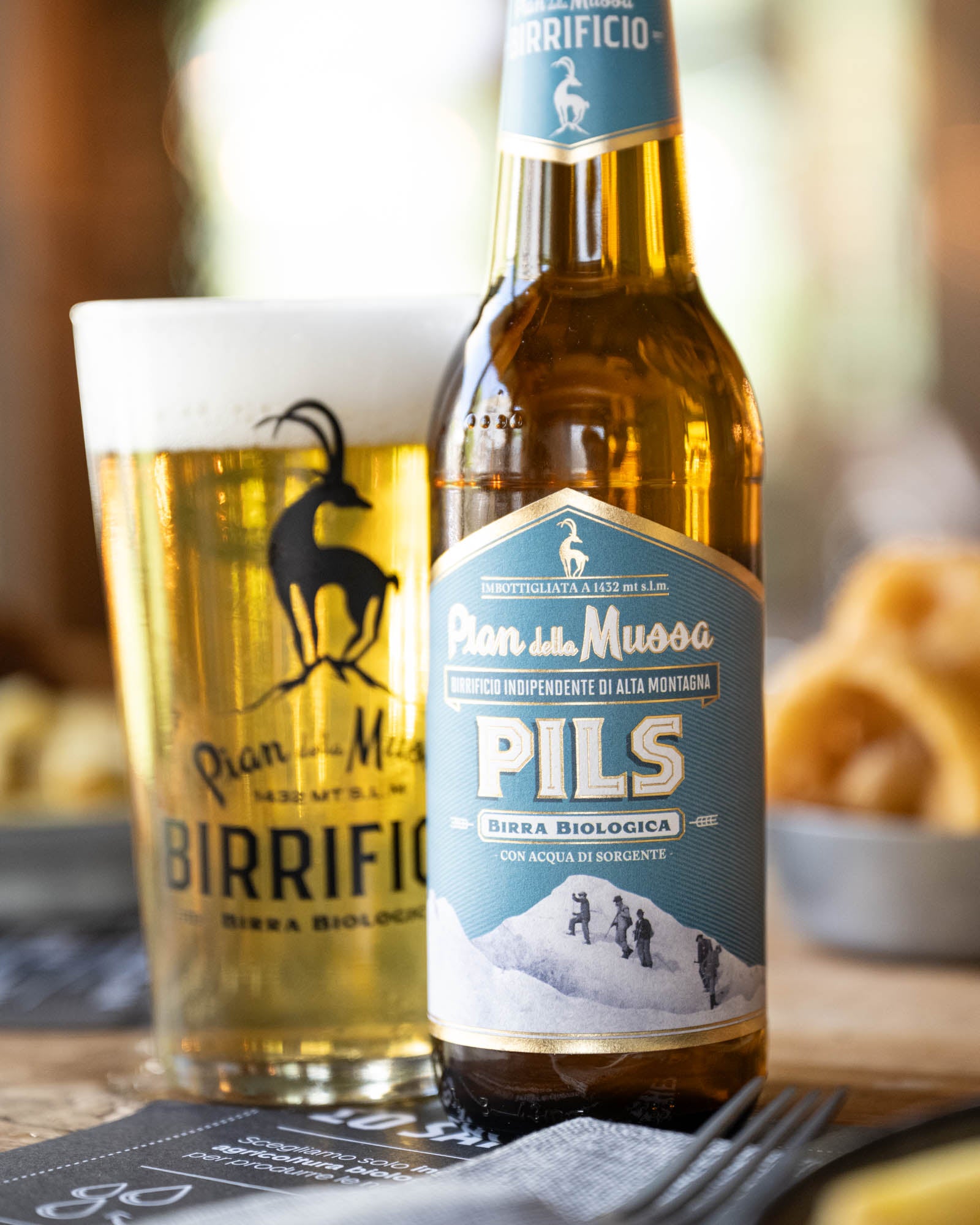 PILS Beer - 6 bottles of 33cl - Pian della Mussa