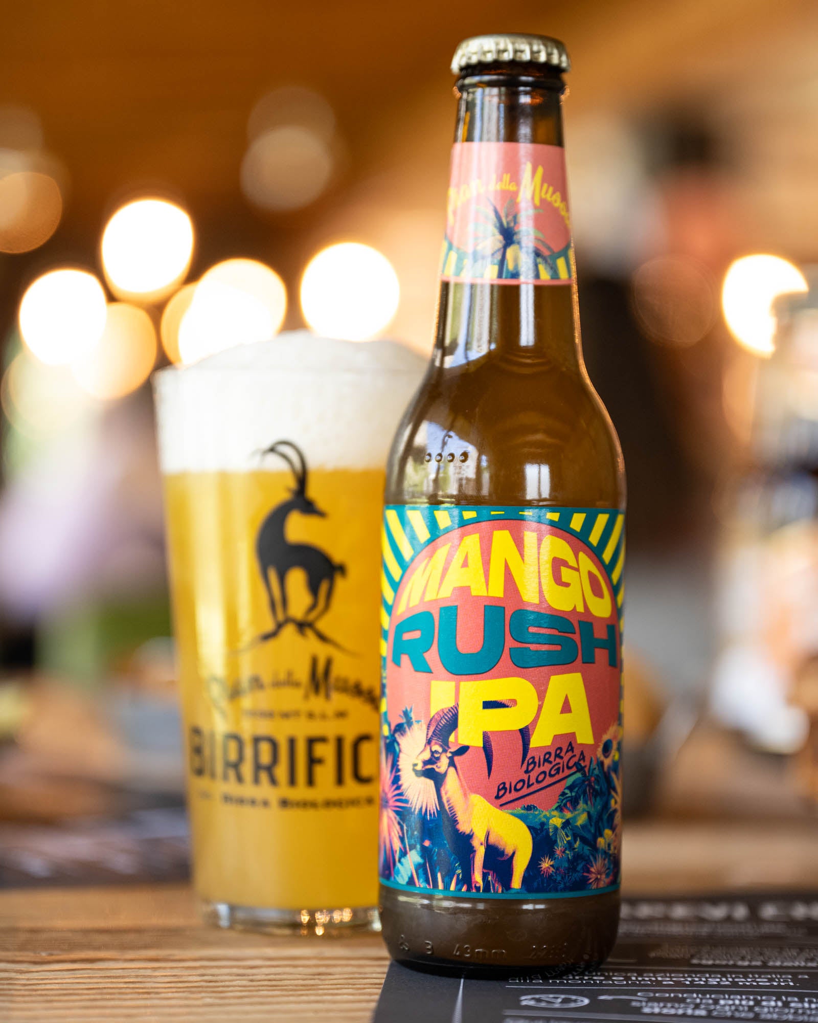 Mango Rush IPA - 6 bottles of 33cl - Pian della Mussa