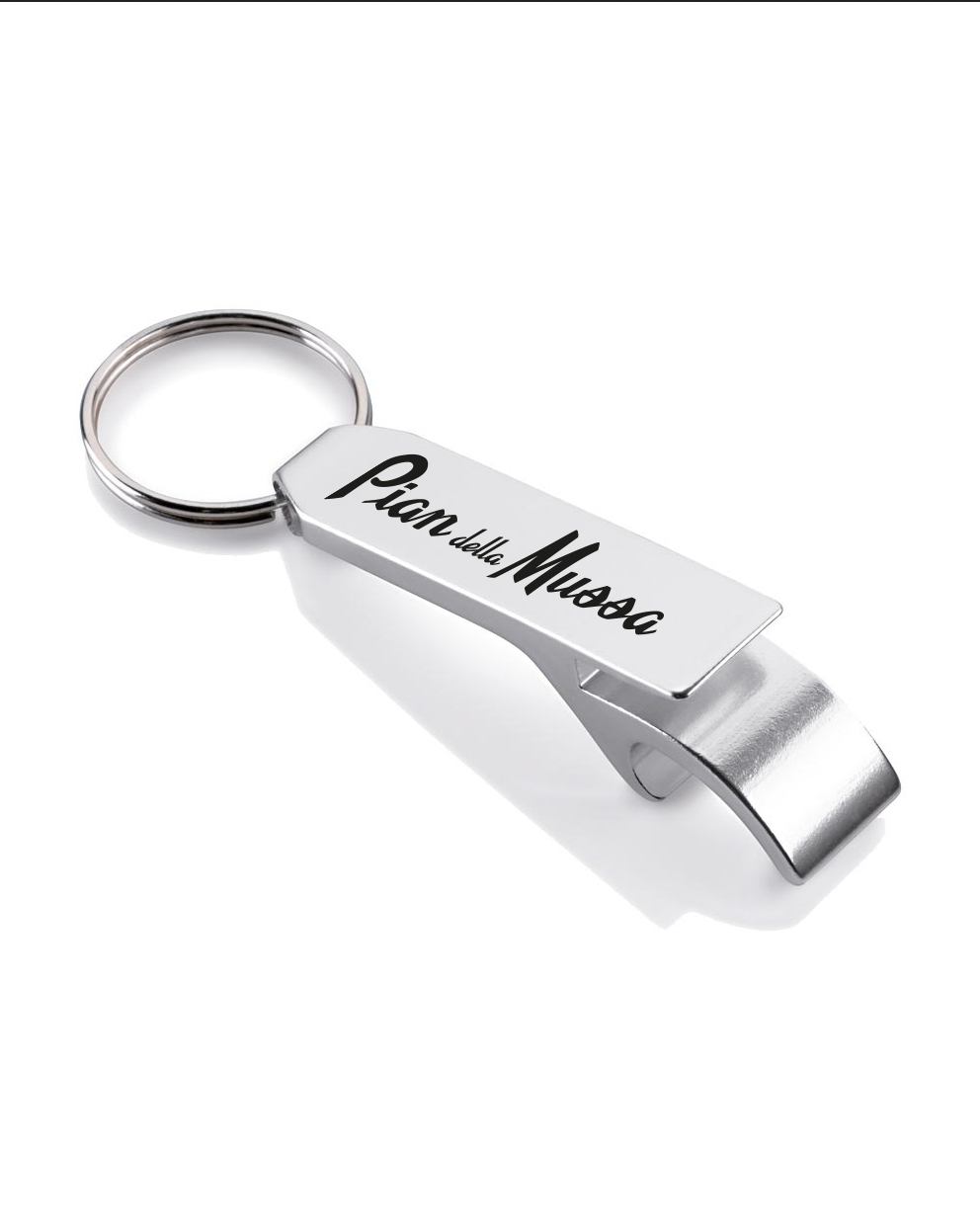 Pian della Mussa Bottle Opener Keychain