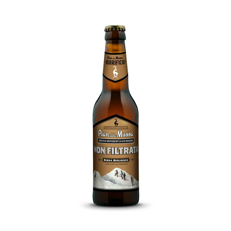 Birra Non Filtrata - 6 bottiglie da 33CL - Pian della Mussa