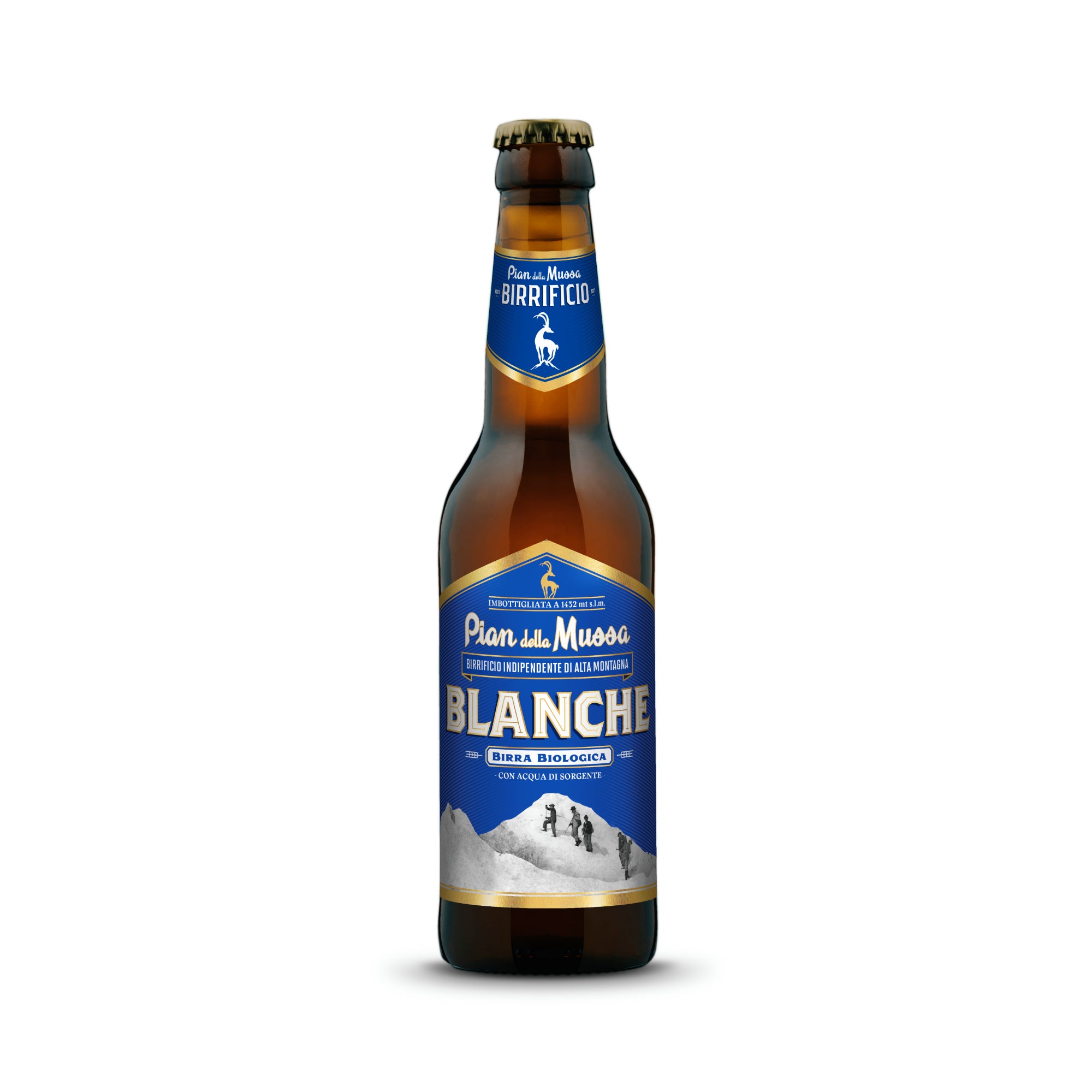 Blanche Beer - 6 bottles of 33cl - Pian della Mussa