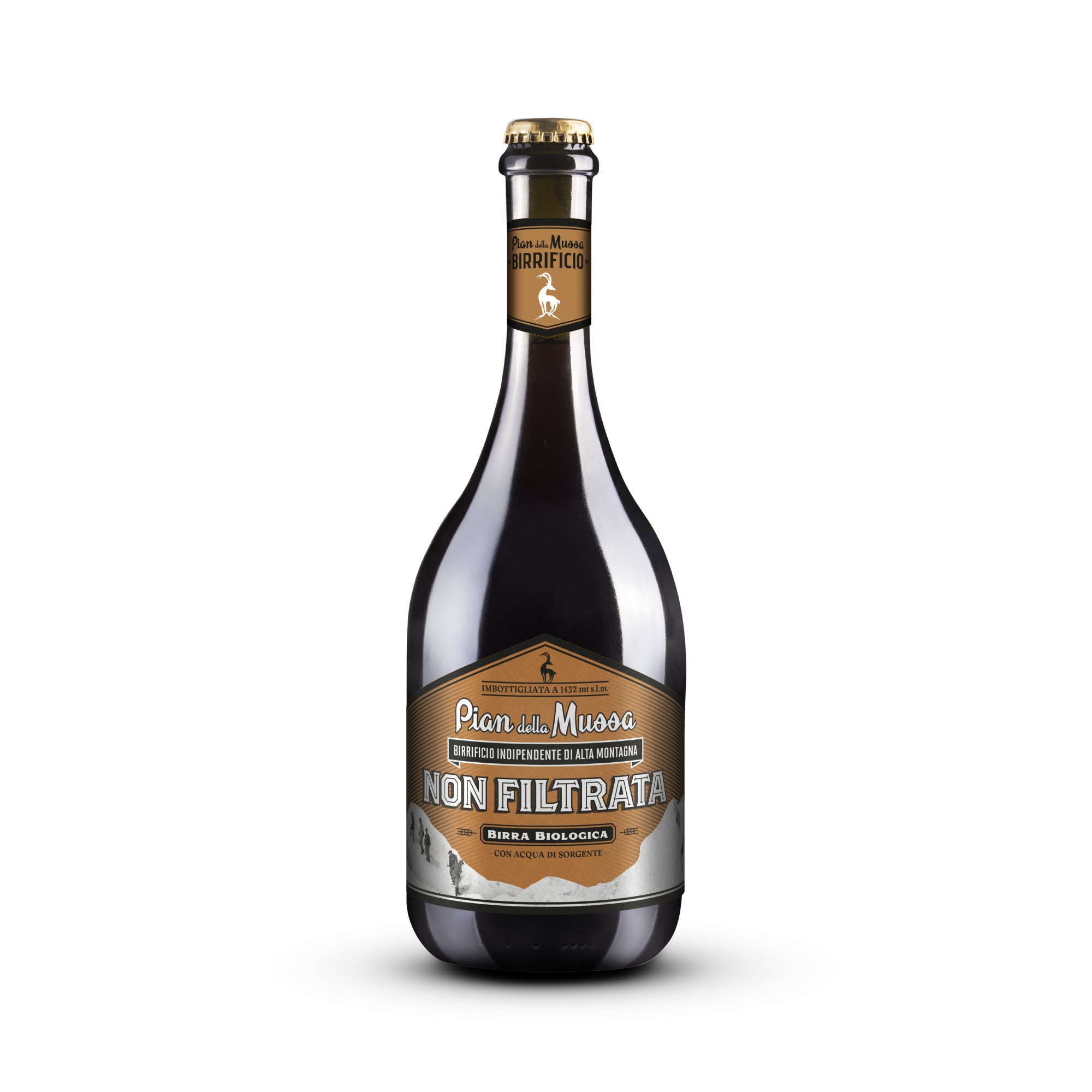 Unfiltered Beer - 3 x 75cl Bottles - Pian della Mussa