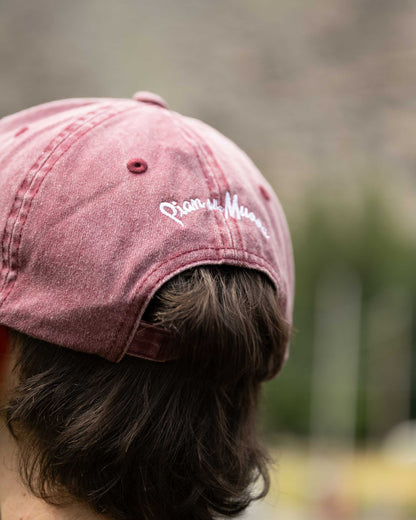 "Never Been Sober" Embroidered Cap Pian della Mussa
