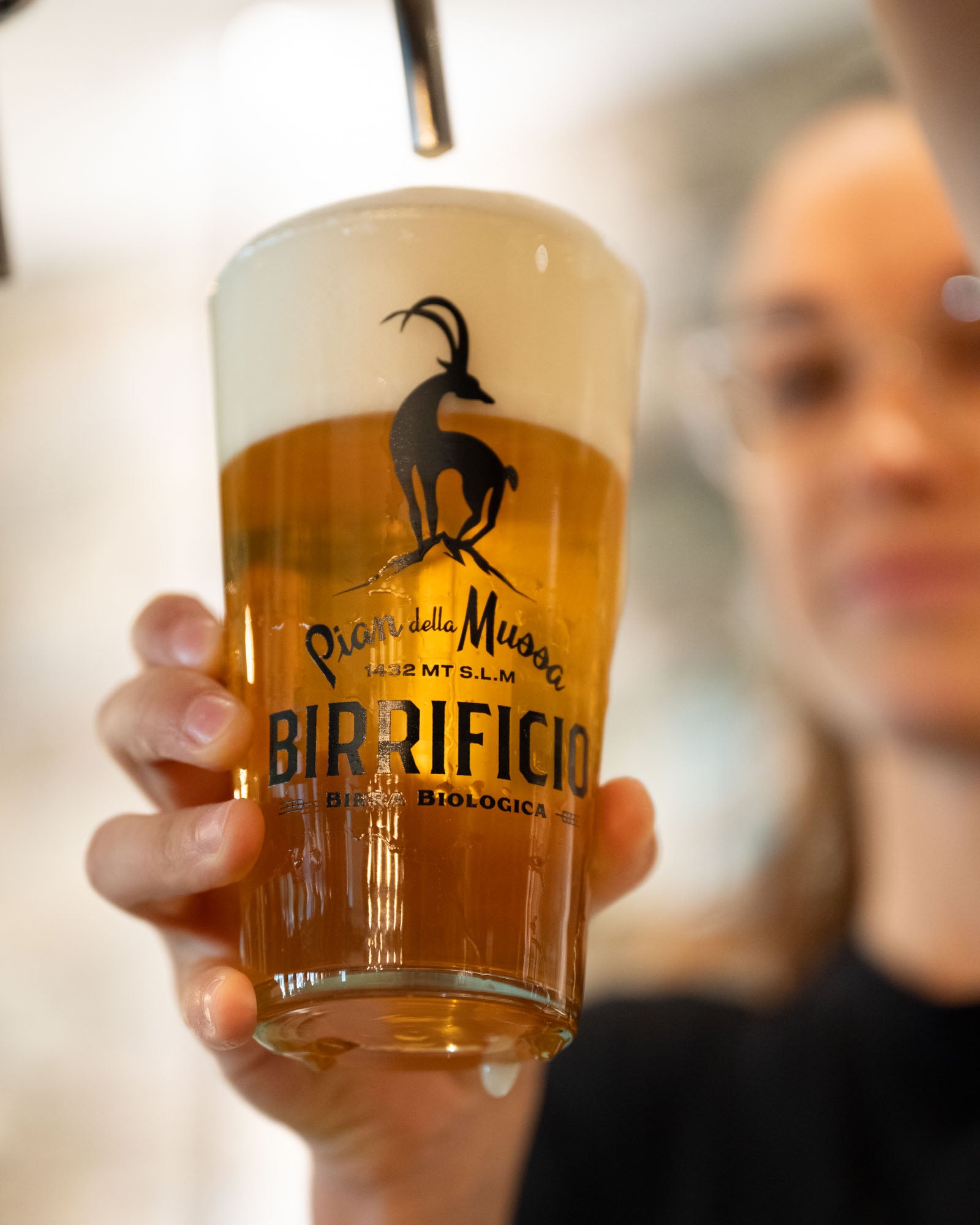 Pian della Mussa Beer Glass