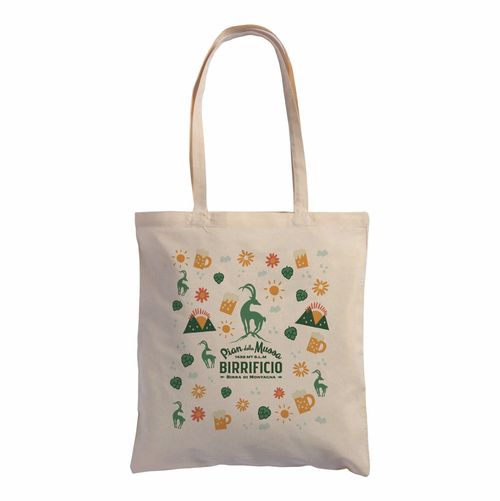 Shopper in cotone - Pian della Mussa