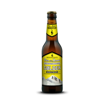 Birra Analcolica Golden - 6 bottiglie da 33CL - Pian della Mussa