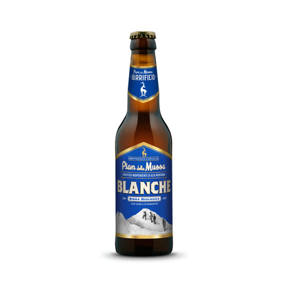 Blanche Beer - 6 bottles of 33cl - Pian della Mussa