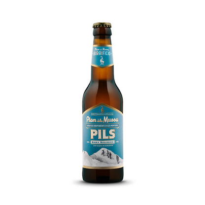 PILS Beer - 6 bottles of 33cl - Pian della Mussa